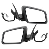 Power Side View Mirror,1 Pair Power Rear Door Mirror Assembly Rearview Mirror World-Class Design