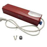 (Red) Electric Water Heater Instant Electric Indoor Shower Tankless Water Heater Kitchen Bathroom Bathroom