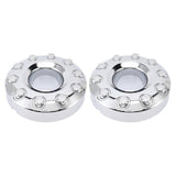 Pair of 19.5in Wheel Hub Center Cap 10 Lug 5C3Z1130NA Replacement for Ford F?450 F?550 Super Duty