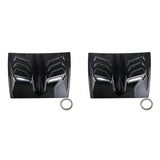 Car Air Flow Intake Hood Scoop Vent Bonnet Decorative Cover Center Side Air Outlet Hood Universal Au