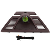 Dashboard Clock Display Surround Trim 970 552 151 01 6W0 with Green Stopwatch Replacement for Panamera 2010?2016 Red