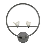 For 18w 3000k Warm Light Two Birds Ring Led Wall Lamp Fruugo Uk Black