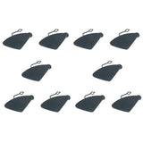 10X Car Front Bumper Tow Hook Eye Cover Cap for 3 Series F30 F31 2011-2015 51117293116