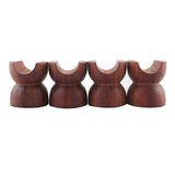 For Hifi Audio Rosewood Insulation Wire Bracket Line Foot Pads 4 Pack