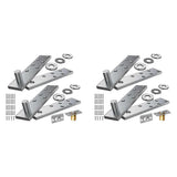 Door Pivot Hinge, Pivot Hinge System with Goal Kick Hardware, for Heavy Duty Wood Doors Up to 200 Lb