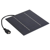 4X Mini Solar Panel Powered Ventilator Fan Portable 5W 4 Inch Greenhouse Solar Exhaust Fan for Offic