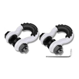 (White) High-performance Bow Shackles 3/4