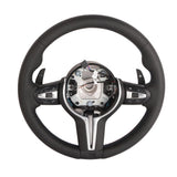 Steering Wheel Replacement,Upgrade for F80 M3 Nappa Leather Steering Wheel Steering Wheelfor Striking Appearance