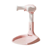 (Pink) 5-Gear Adjustable Baby Bathing Station Nonslip Infants Toddler Shower Rack Bath Stand for 6+ Months Boys and Girls  Pink