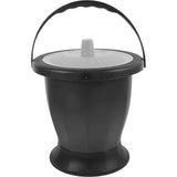 Chamber Pot Portable Toilet with Lid Elderly Chamber Pot Urinal Basin Potty Bedside Urinal Bucket