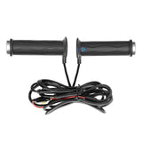 Electric Heated Handlebars Heated Hand Grips for Motorcycles 5 Gear Temperature Adjustment Waterproof & Anti Aging