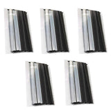 100 Peel and Stick Tin Ties, Wire Bendable, Coffee Bag Ties Sealing Bead of Baked Food Bag 5.5 inch
