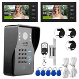 Luxury Wired Video Doorbell - Multi-Method Unlock, 7
