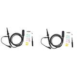 2X P6500B 500MHz Oscilloscope Probe 10X 300V High Precision Test Probe 120cm for Tektronix Oscillosc