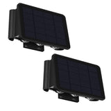 2X Solar Wall Light Outdoor Up-Down Lighting LED Lamp Solar Wall Washing Lights for Courtyard Garden