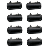 8X IZ1521106 Car Black Exterior Rear Right Door Handles Replacement for Rodeo Pickup 1998 1999 2000