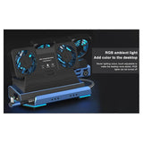 10-in-1 Type-C Game Docking Station for Steam DeckROG Ally/Switch M.2 PCie Nvme Hard Disk Box,USB C
