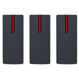 3X IP68 Waterproof IC Card Reader 13.56Khz Proximity Card Access Control Slave Reader Support Wiegan
