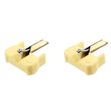 2X for M75 M75ED M75-6s DUAL N75 TYPE2 Diamond Stylus Needle LP Vinyl Record Accessories