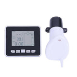 Wireless Ultrasonic Tank Liquid Level Meter With Temperature Thermo Sensor Ultrasonic Water Level Gauge 0.5m-15m