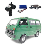 (Green) Bus Racing Model Off-road Minivan Car Novelty Vehicle Four-wheel Remote Control Car Drift Race Spinning Car Vehicle  Green