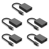 5X Micro-USB Network Card Ethernet Adapter 100M Network Card Adapter for 4K Ethernet Switch Router