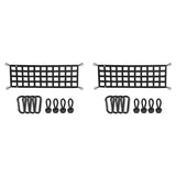 2X Car Trunk Organizer Net Protection Pickup Truck Bed Cargo Mesh Net Cargo Storage Netting Divider