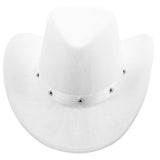 Stylish Cowboy Hat Creative Cowboy Hat Ornament Rope Design Cowboy Hat Western Cowboy Hat