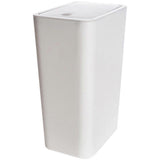 Small Trash Can with Lid Bathroom Kitchen Waste Basket Office Plastic Trash Can