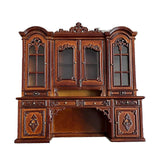 Dollhouse Miniature 1:12 Vintage Cabinet Table Wooden Bookcase Cupboard Furnitureks