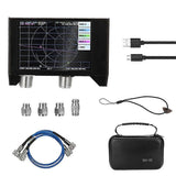 3G Vector Network Analyzer, 4.0 Inch Touch Screen SAA-2N Antenna Analyzer Shortwave with Iron Case DS