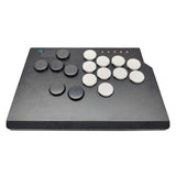 (cool black white ) Fight Stick for  Arcade Stick for PC Leverless Controller Arcade Stick with Light Function