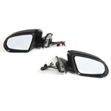 2pcs Rear View Mirror Assembly 2058109701 Heated Side Door Mirror Replacement for Mercedes Benz C Cl