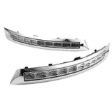 1Pair for XC90 2007-2013 LED DRL Turn Signal Daytime Running Light Daylight Fog Lamp js