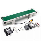 Mini Production Line Desktop Conveyor Belt with Photoelectric Counter js