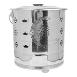Stainless Steel Paper Burning Household Treasure Bucket Incinerator Yard Incinerator Can