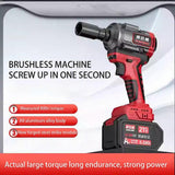3000rpm 21V Cordless Impact Wrench Set 800N.m Electric Impact Driver Kit js