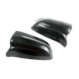 Car Real Carbon Fiber Rearview Mirror Cover Add on for