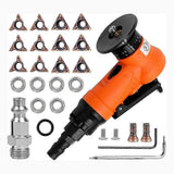 Mini Chamfering Machine,Handheld Air BevelingMachine Pneumatic Tool Air Beveling Tool Edge Beveler Set 3NEW