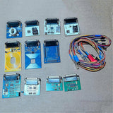 Auto Repair Tool Full Set Iprog+ Plus 12 Adapter V85 Iprog 777 Car Key Programmer Tool Supports IMMO+KM Until 2020 jn
