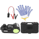 Black DC12V 5T Car Electric Floor Jack Protable Hydraulic Lifting Tool Set for Car SUV155-450mm