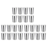 Premium Stainless Steel Cups 16 Oz Pint Cup Tumbler (8 Pack)