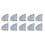 12 Pcs Masonry Drill Bits Set 3mm to 12mm Carbide Twist Tips