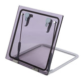 Yacht Skylight Heavy Duty Aluminum Alloy UV Resistant Sealed Porthole Window with Stainless Steel Support Rod for Boat RV