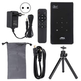 Mini Portable Projector Bluetooth WiFi Home Outdoor Wireless Display DLP Pocket Projector for AndroidEU Plug