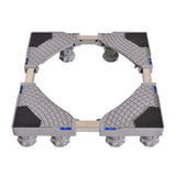 (Square tube gray B) Air Conditioner Stand Mobile Air Conditioner Bracket Air Conditioning Support Frame Adjustable Length Support for Home