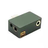 (Green) Professional Sound Converters Headphone Amplifiers CS43131 Chip Quality Sound Conversion Stereo Headphone Adapter  Green