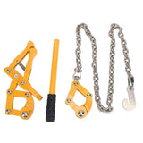 Chain Fence Strainer Electric Fence Repair Tool Barb Wire Puller Fence Stretcher Tensioner Barbed Wire Strainer Capacity 2200lbs