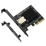 Low Latency 10Gbps Ethernet Card, PCIe 4X Expansion for Gamers and Video Editors