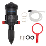 1?6% Black G3/4 Fertilizer Dispenser Chemical Doser Automatic Water Force Fertilizer Injector Proportional Dosing Pump for Farm Black